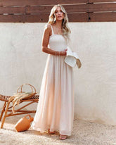 Fashionable Slim-Fit Waist Jacquard Suspender Dress Plus Size Sundress textured